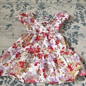 Floral print dress. Size S.